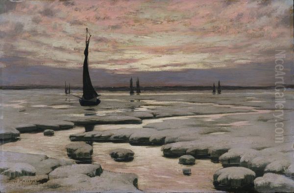 Winter Sunset - view 1