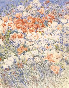 The Island Garden by Childe Hassam