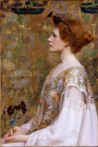 Woman with Red Hair by Albert Herter