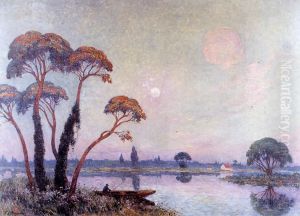 Fishermen by the Banks of the Loire by Ferdinand du Puigaudeau