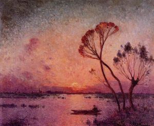 Sunset in Briere I Sunset in Briere I
