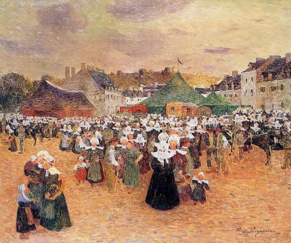 The Fair at Pont-Aven - view 1