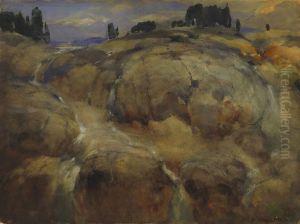 Deserted Bed of a Glacier by William Henry Holmes