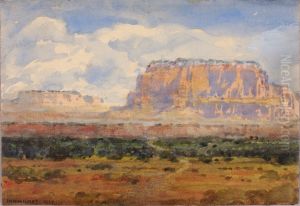 The Enchanted Mesa by William Henry Holmes