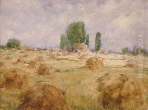 Field of Wheat Shock by William Henry Holmes