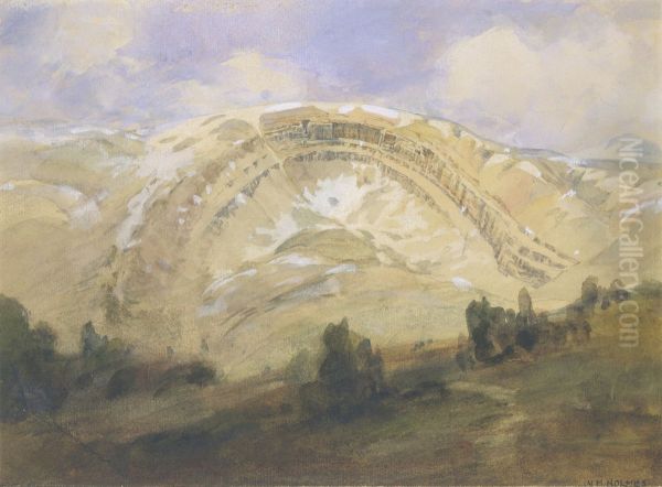 Folded Strata, a Great Geological Arch, Colorado - view 1
