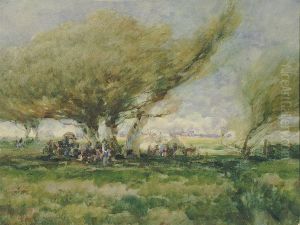A Gypsy Camp by William Henry Holmes