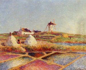 Landscape with Mill near the Salt Ponds Landscape with Mill near the Salt Ponds