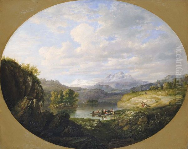 A Swiss Lake - view 1