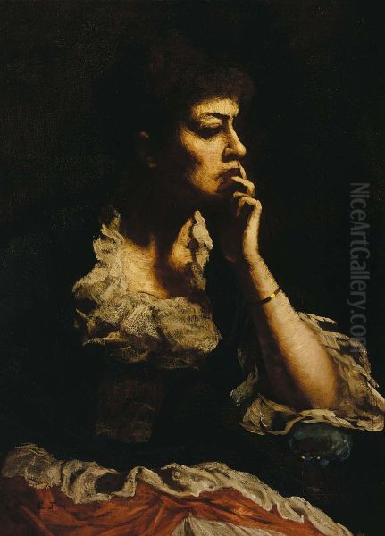 Portrait of Mrs. Eastman Johnson - view 1