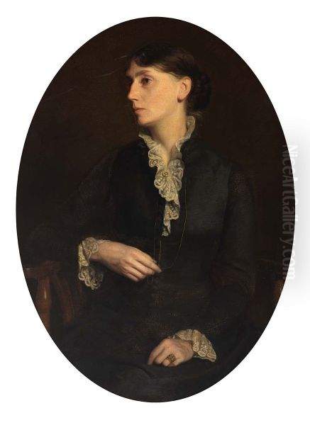 Portrait of Fidelia Bridges - view 1