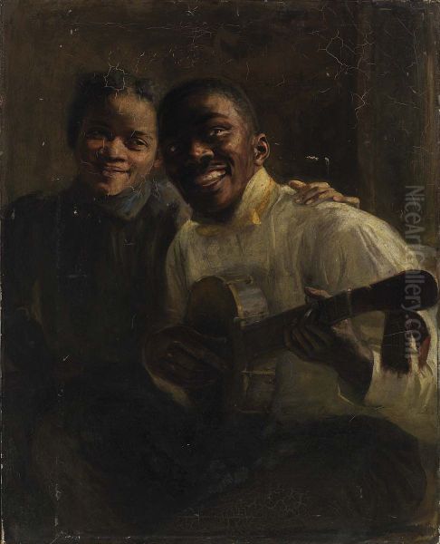 Two Negro Musicians - view 1