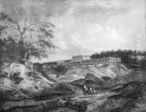 A Manor House on a Steep Chalk Hill A Manor House on a Steep Chalk Hill