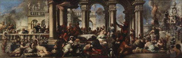 The Banquet of Cleopatra - view 1