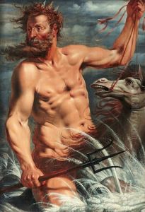 Neptune by Werner van den Valckert