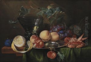 Still Life with a Roemer by Jan Davidsz. De Heem