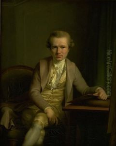 The Engraver Johann Friderich Clemens at his Work Table