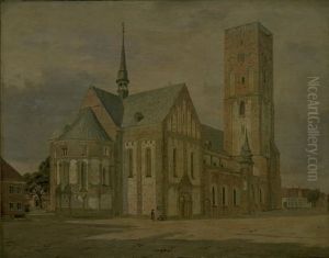 Ribe Cathedral by Jorgen Roed