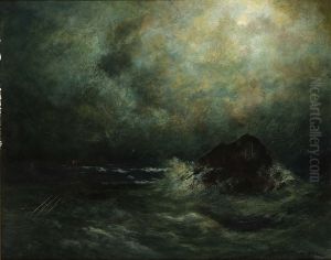 Great Silas at Night by Robert Crannell Minor Sr.