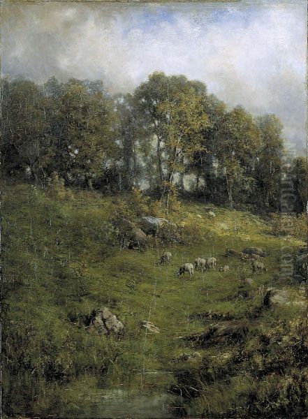 A Hillside Pasture - view 1