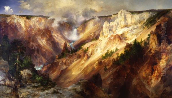 The Grand Canyon of the Yellowstone - view 1