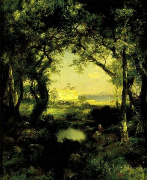 A Mexican Hacienda, Lake Cuitzeo - view 1