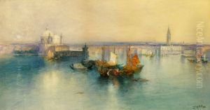 Venice from the Tower of San Giorgio by Thomas Moran