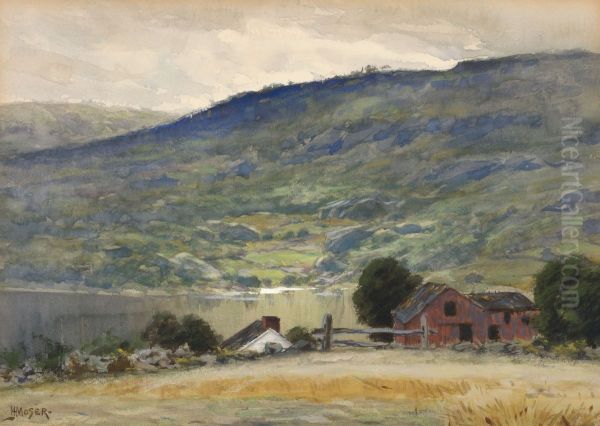 Hill and Lake - view 1