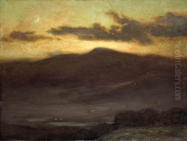 Sunset, Mount McIntyre - view 1