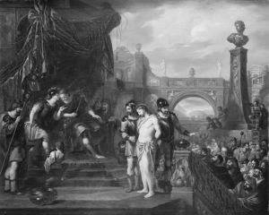 Christ before Pilate by Arnold Houbraken