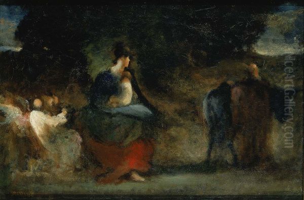 Flight into Egypt - view 1