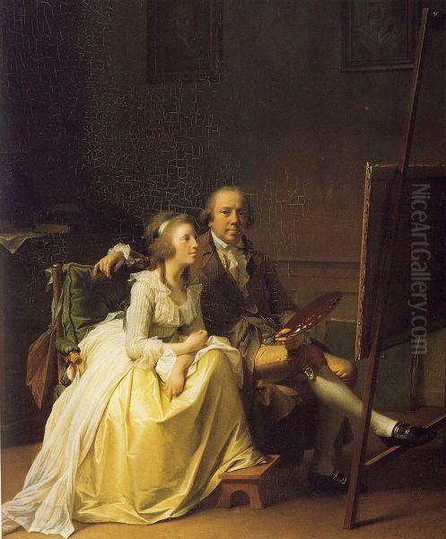 The Artist and his Wife Rosine, nee Dorschel - view 1