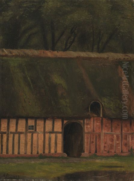 En bindingsvaerkslaenge ved Krabbesholm - view 1