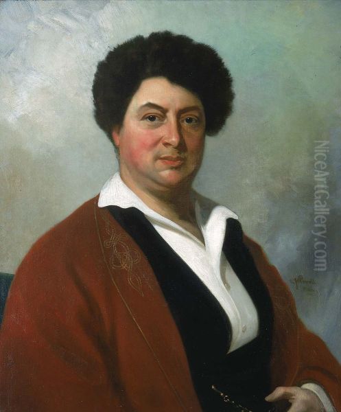 Portrait of Alexandre Dumas - view 1