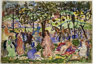 Park Scene by unknown