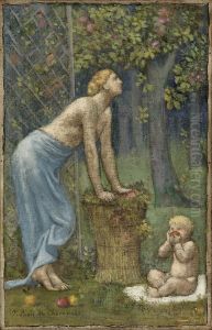 Recolte des Pommes by Pierre Puvis de Chavannes