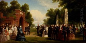 Visit of the Prince of Wales, President Buchanan, and Dignitaries to the Tomb of Washington at Mount Vernon, October 1860 Visit of the Prince of Wales, President Buchanan, and Dignitaries to the Tomb of Washington at Mount Vernon, October 1860