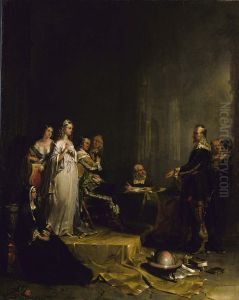 Columbus before the Queen Columbus before the Queen
