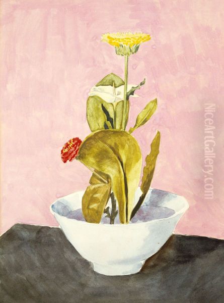 Bowl of Flowers - view 1