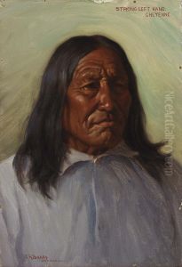 Strong Left Hand by Joseph Henry Sharp