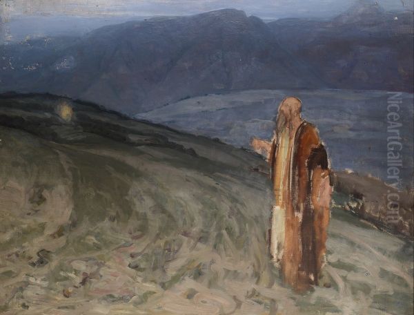 Study for Moses and the Burning Bush - view 1