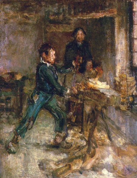 Study for the Young Sabot Maker - view 1