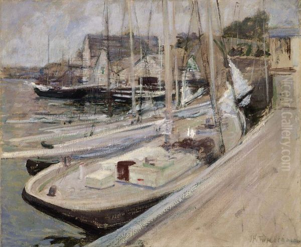 Fishing Boats at Gloucester - view 1