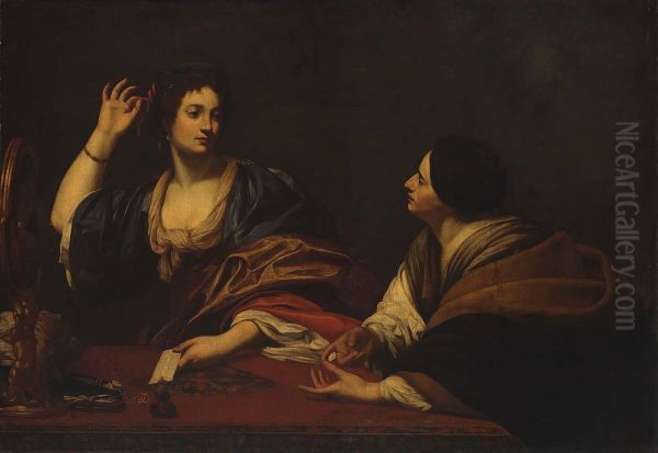 Martha Scolding Her Vain Sister Mary Magdalene - view 1