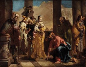 Woman Taken in Adultery by Giovanni Battista Tiepolo