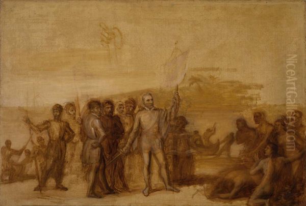 The Landing of Columbus - view 1