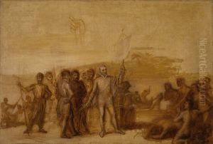The Landing of Columbus by John Vanderlyn