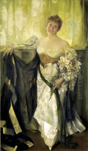 Alice Barney in White Satin Alice Barney in White Satin