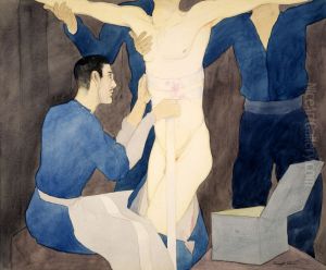 Underground Dressing Station by Claggett Wilson