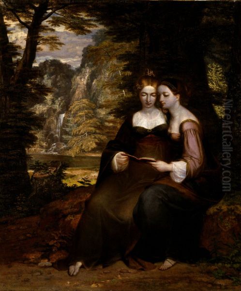 Hermia and Helena - view 1